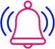 Bell signals icon